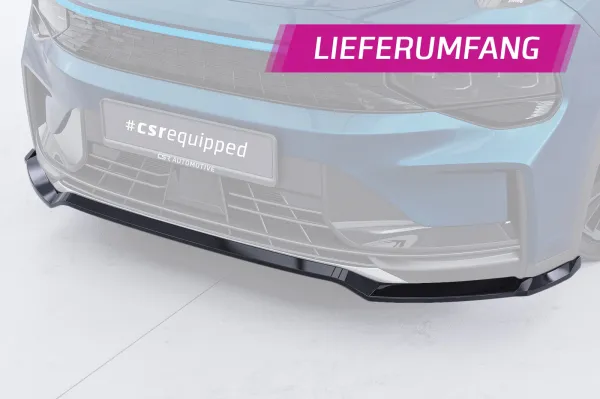 CSR Frontspoiler | Cup-Spoilerlippe mit ABE für Lynk & Co 1 CSL790-C Carbon Look Hochglanz (keine Lackierung erforderlich)