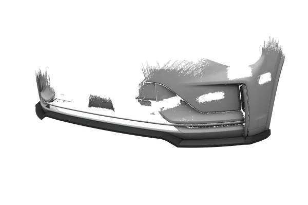 CSR Frontspoiler | Cup-Spoilerlippe mit ABE für Lynk & Co 1 CSL790-G Glossy schwarz Hochglanz (keine Lackierung erforderlich)