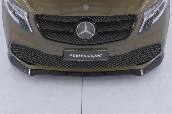 CSR Frontspoiler | Cup-Spoilerlippe mit ABE für Mercedes-Benz V-Klasse 447 / EQV CSL880-K Kupfer matt (keine Lackierung erforderlich)