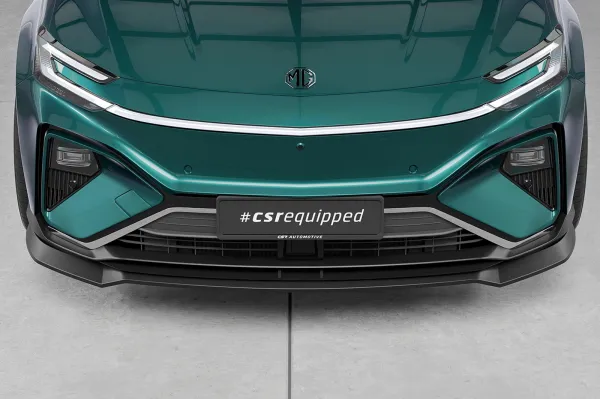 CSR Frontspoiler | Cup-Spoilerlippe mit ABE für MG Marvel R CSL955-C Carbon Look Hochglanz (keine Lackierung erforderlich)
