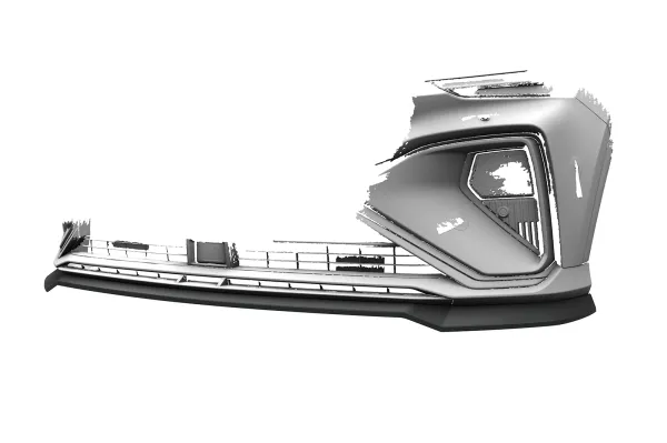 CSR Frontspoiler | Cup-Spoilerlippe mit ABE für MG Marvel R CSL955-G Glossy schwarz Hochglanz (keine Lackierung erforderlich)