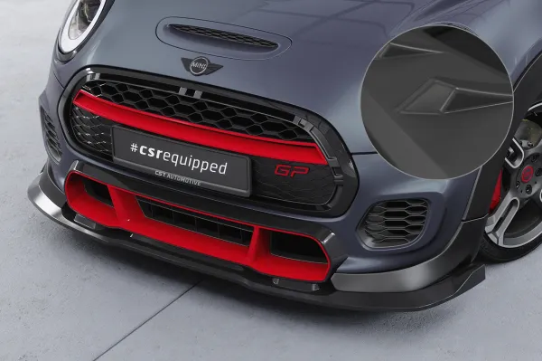 CSR Frontspoiler | Cup-Spoilerlippe mit ABE für Mini F56 JCW GP CSL774-L Lackierung erforderlich (unlackiert)