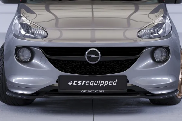 CSR Frontspoiler | Cup-Spoilerlippe mit ABE für Opel Adam S CSL591-L Lackierung erforderlich (unlackiert)