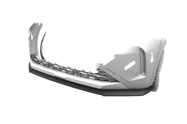 CSR Frontspoiler | Cup-Spoilerlippe mit ABE für Opel Frontera CSL025-S Strukturiert schwarz matt (keine Lackierung erforderlich)