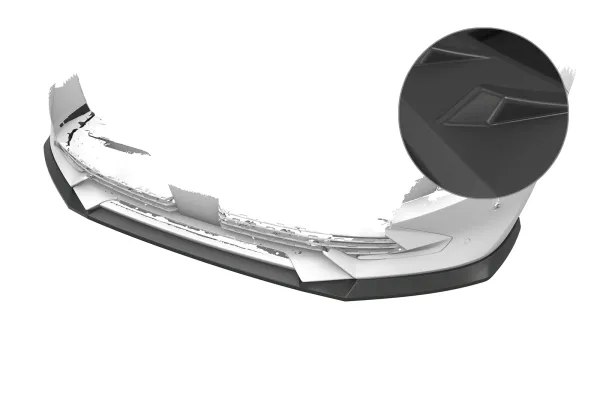 CSR Frontspoiler | Cup-Spoilerlippe mit ABE für Peugeot 508 CSL975-L schwarz matt (Lackierung erforderlich)