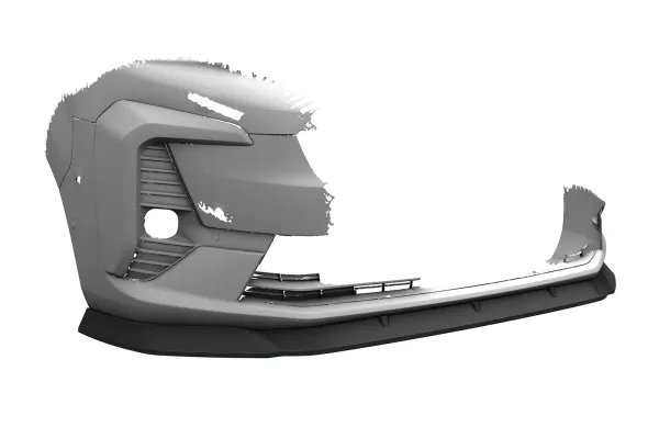 CSR Frontspoiler | Cup-Spoilerlippe mit ABE für Peugeot Traveller / E-Traveller / Expert / E-Expert CSL917-S schwarz matt strukturiert (keine Lackierung erforderlich)