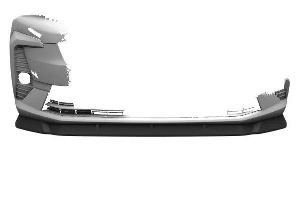 CSR Frontspoiler | Cup-Spoilerlippe mit ABE für Peugeot Traveller / E-Traveller / Expert / E-Expert CSL917-S schwarz matt strukturiert (keine Lackierung erforderlich)