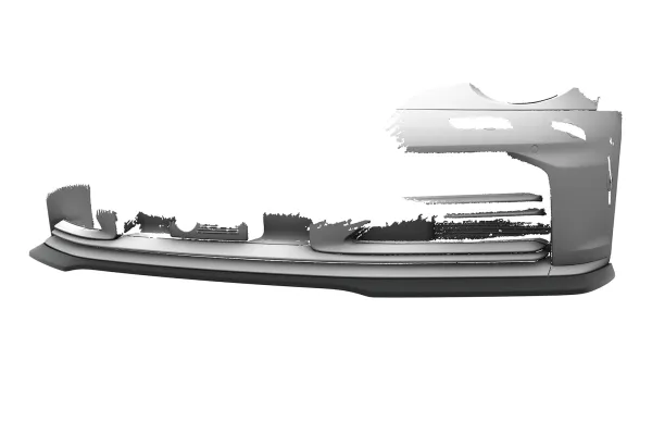 CSR Frontspoiler | Cup-Spoilerlippe mit ABE für Porsche 911/992 Cabrio / Targa CSL988-S Strukturiert schwarz matt (keine Lackierung erforderlich)