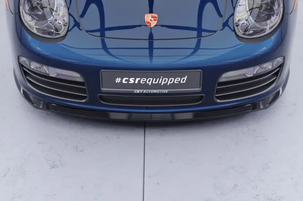 CSR Frontspoiler | Cup-Spoilerlippe mit ABE für Porsche 987 Boxster CSL597-L Lackierung erforderlich (unlackiert)