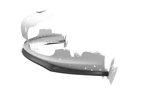 CSR Frontspoiler | Cup-Spoilerlippe mit ABE für Porsche 987 Boxster CSL597-L Lackierung erforderlich (unlackiert)