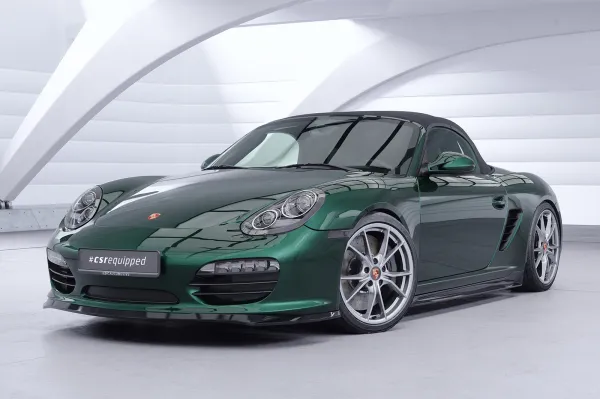 CSR Frontspoiler | Cup-Spoilerlippe mit ABE für Porsche 987 Boxster CSL725-L Lackierung erforderlich (unlackiert)