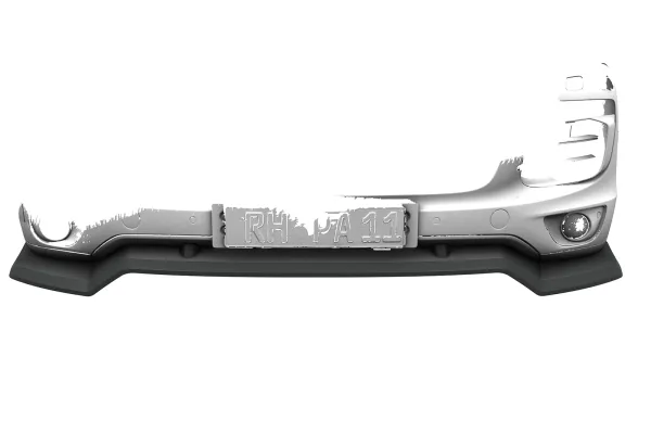 CSR Frontspoiler | Cup-Spoilerlippe mit ABE für Porsche Cayenne (Typ 92A) CSL966-L Lackierung erforderlich (unlackiert)