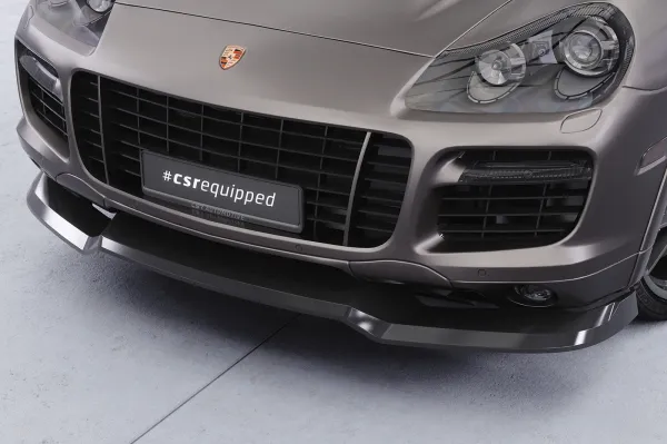 CSR Frontspoiler | Cup-Spoilerlippe mit ABE für Porsche Cayenne (Typ 9PA) CSL849-K Kupfer matt (keine Lackierung erforderlich)