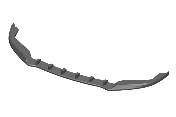 CSR Frontspoiler | Cup-Spoilerlippe mit ABE für Porsche Panamera 1 GTS/Turbo CSL371-S Strukturiert schwarz matt (keine Lackierung erforderlich)