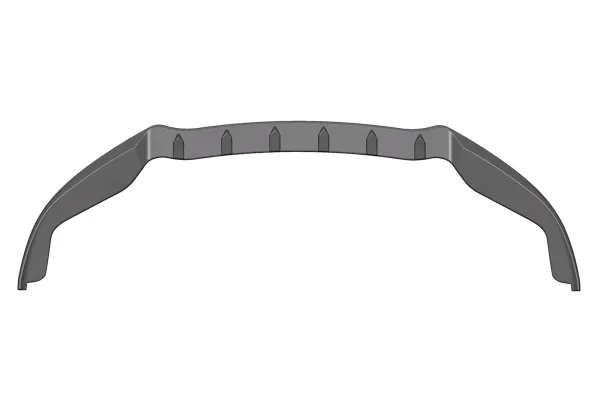 CSR Frontspoiler | Cup-Spoilerlippe mit ABE für Porsche Panamera 1 GTS/Turbo CSL371-C Carbon Look Hochglanz (keine Lackierung erforderlich)