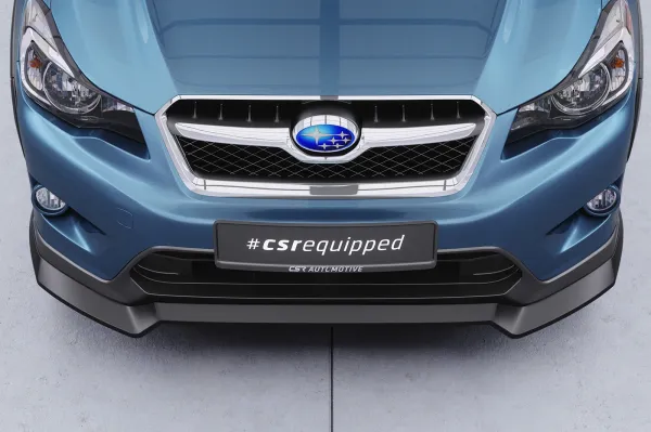 CSR Frontspoiler | Cup-Spoilerlippe mit ABE für Subaru XV Crosstrek CSL920-C Carbon Look Hochglanz (keine Lackierung erforderlich)
