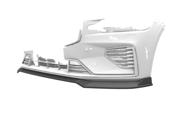 CSR Frontspoiler | Cup-Spoilerlippe mit ABE für Volvo S60 (3.Gen) CSL939-L Lackierung erforderlich (unlackiert)