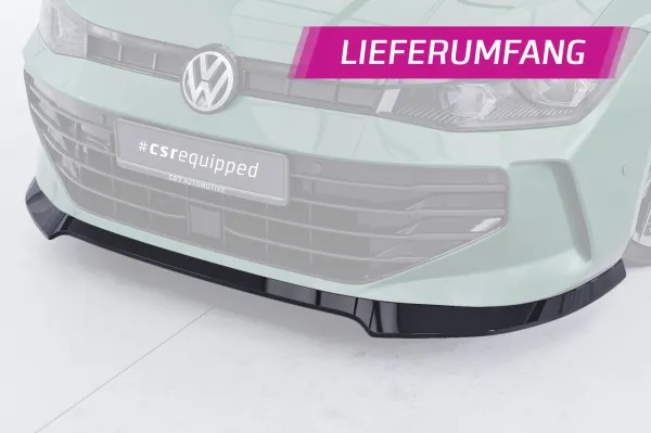 CSR Frontspoiler | Cup-Spoilerlippe mit ABE für VW Passat B9 Variant CSL921-L Lackierung erforderlich (unlackiert)