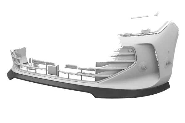 CSR Frontspoiler | Cup-Spoilerlippe mit ABE für VW Passat B9 Variant CSL921-G Glossy schwarz Hochglanz (keine Lackierung erforderlich)
