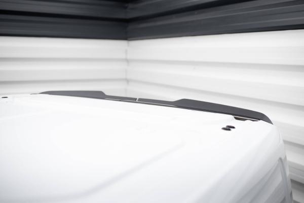 Maxton Design Spoiler CAP für Ford Transit Custom Mk1 schwarz Hochglanz