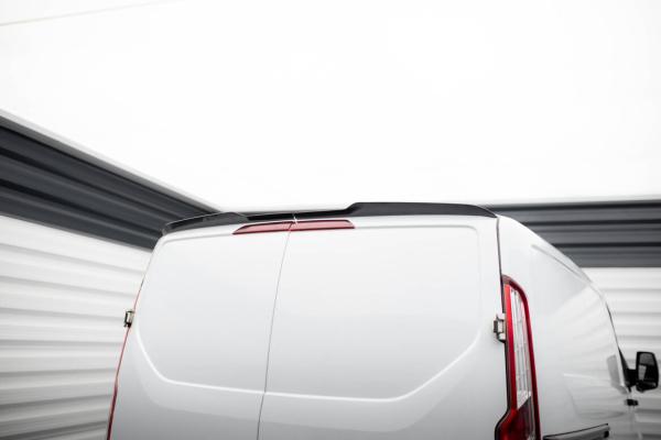 Maxton Design Spoiler CAP für Ford Transit Custom Mk1 schwarz Hochglanz