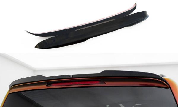 Maxton Design Spoiler CAP für Mercedes-Benz V-Klasse AMG-Line W447 Facelift schwarz Hochglanz
