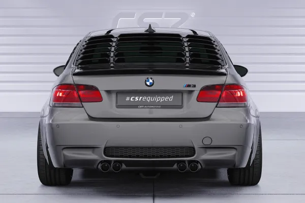CSR Heckscheibenblende für BMW 3er E92 Coupe HSB138-G Glossy schwarz glänzend (keine Lackierung erforderlich)