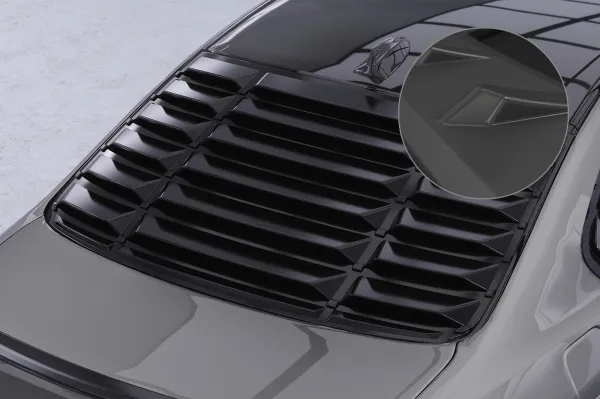 CSR Heckscheibenblende für BMW 3er E92 Coupe HSB138-L Lackierung erforderlich (schwarz matt)