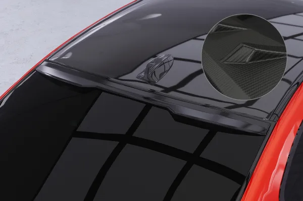 CSR Heckscheibenblende für BMW 3er E92 Coupe HSB148-M Carbon Look matt strukturiert (keine Lackierung erforderlich)