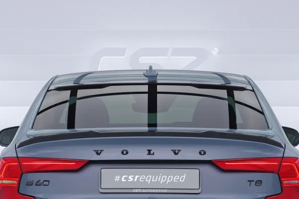 CSR Heckscheibenblende für Volvo S60 (3.Gen) Limousine HSB146-L schwarz matt (Lackierung erforderlich)
