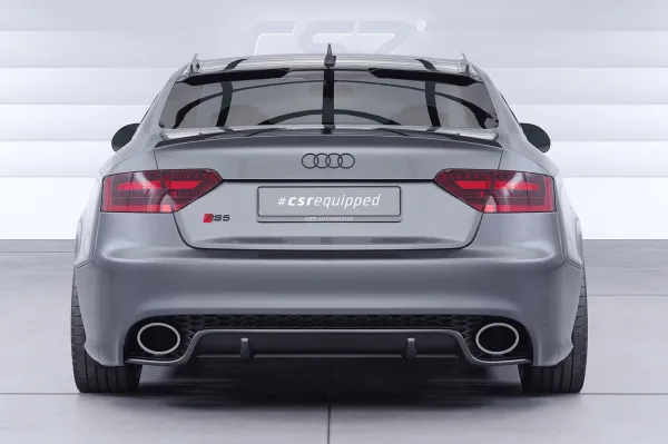 CSR Heckscheibenblende für Audi A5 / S5 / RS5 (8T) Coupe HSB141-G Glossy schwarz Hochglanz (keine Lackierung erforderlich)