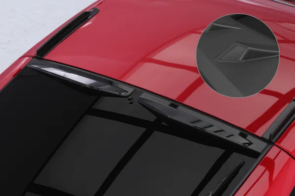 CSR Heckscheibenblende für Nissan 350Z (Z33) Coupe HSB153-L Lackierung erforderlich