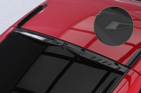 CSR Heckscheibenblende für Nissan 350Z (Z33) Coupe HSB153-S Strukturiert schwarz matt (keine Lackierung erforderlich)