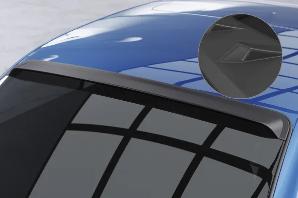 CSR Heckscheibenblend mit ABE für BMW 3er E36 Coupe HSB091-L schwarz matt (Lackierung erforderlich)