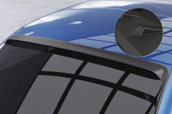 CSR Heckscheibenblend mit ABE für BMW 3er E36 Coupe HSB091-M Carbon Look matt strukturiert (keine Lackierung erforderlich)