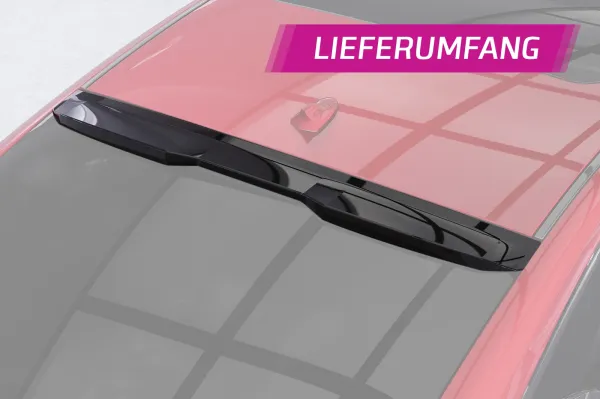 CSR Heckscheibenblend mit ABE für Infiniti Q60 Coupe HSB108-L Lackierung erforderlich (schwarz matt)