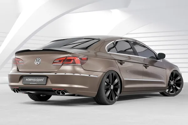 CSR Heckscheibenblend mit ABE für VW Passat CC / CC HSB084-M Carbon Look matt strukturiert (keine Lackierung erforderlich)