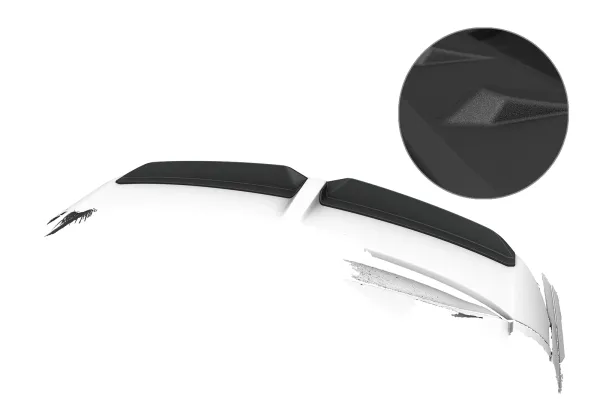 CSR Heckspoiler | Heckflügel für Cadillac Lyriq HF290-S Strukturiert schwarz matt (keine Lackierung erforderlich)