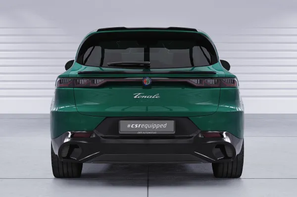 CSR Heckspoiler | Heckflügel mit ABE für Alfa Romeo Tonale HF193-C Carbon Look Hochglanz (keine Lackierung erforderlich)