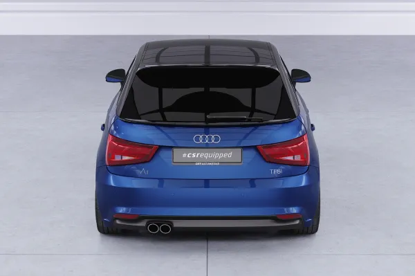 CSR Heckspoiler | Heckflügel mit ABE für Audi A1 8X Sportback HF790-G Glossy schwarz Hochglanz (keine Lackierung erforderlich)