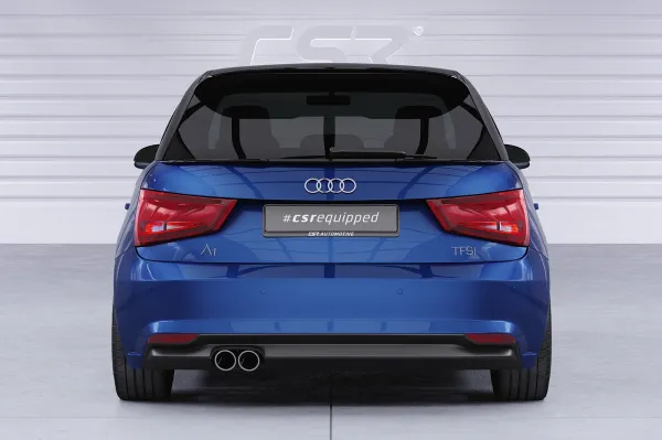 CSR Heckspoiler | Heckflügel mit ABE für Audi A1 8X Sportback HF790-G Glossy schwarz Hochglanz (keine Lackierung erforderlich)