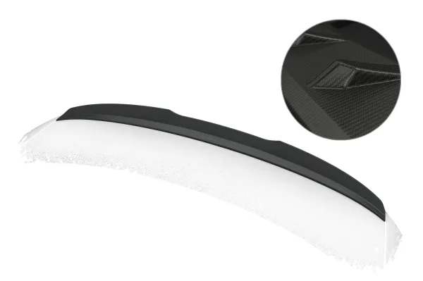 CSR Heckspoiler | Heckflügel mit ABE für Audi A3 8V Limousine HF302-M Carbon Look matt strukturiert (keine Lackierung erforderlich)