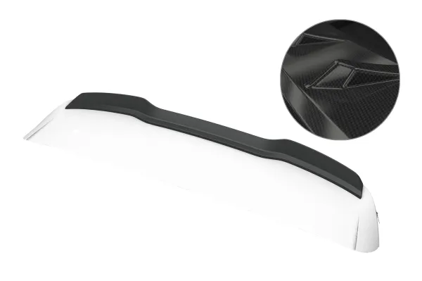 CSR Heckspoiler | Heckflügel mit ABE für Audi A3 / S3 8VA Sportback HF286-C Carbon Look Hochglanz (keine Lackierung erforderlich)