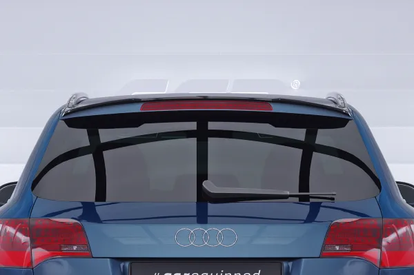 CSR Heckspoiler | Heckflügel mit ABE für Audi A6 C6 Typ 4F Avant HF697-C Carbon Look Hochglanz (keine Lackierung erforderlich)