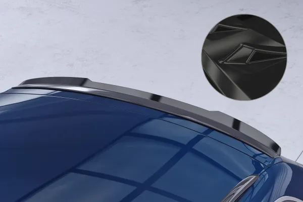 CSR Heckspoiler | Heckflügel mit ABE für Audi A6 C6 Typ 4F Avant HF697-G Glossy schwarz Hochglanz (keine Lackierung erforderlich)