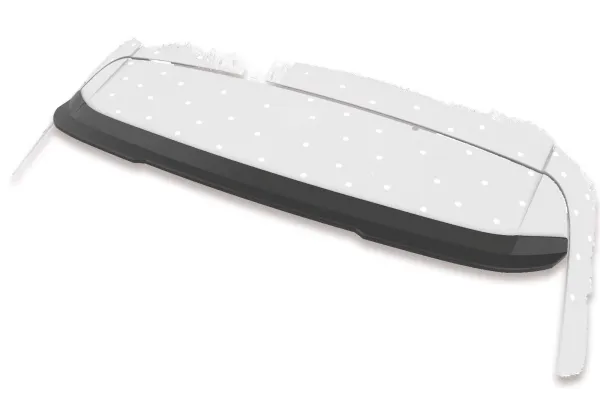 CSR Heckspoiler | Heckflügel mit ABE für Audi Q3 (8U) HF661-S Strukturiert schwarz matt (keine Lackierung erforderlich)