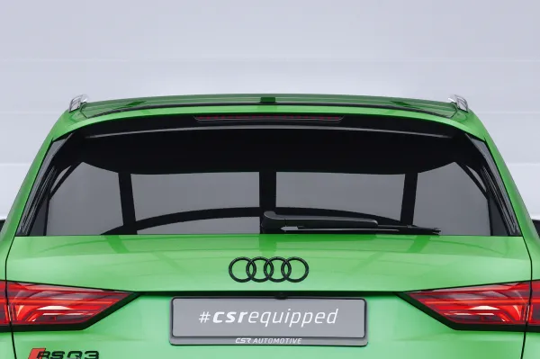 CSR Heckspoiler | Heckflügel mit ABE für Audi Q3 (Typ F3) Sportback HF126-C Carbon Look Hochglanz (keine Lackierung erforderlich)