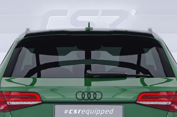 CSR Heckspoiler | Heckflügel mit ABE für Audi RS3 8V Sportback HF109-S Strukturiert schwarz matt (keine Lackierung erforderlich)