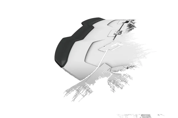 CSR Heckspoiler | Heckflügel mit ABE für Audi RS3 8V Sportback HF109-S Strukturiert schwarz matt (keine Lackierung erforderlich)