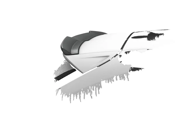 CSR Heckspoiler | Heckflügel mit ABE für Audi RSQ3 (8U) HF164-G Glossy schwarz Hochglanz (keine Lackierung erforderlich)